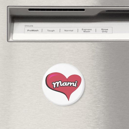 Mami Heart Magnet (In Situ (Geschirrspüler))