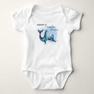 Mami ist meine sichere Küste - Babys Bodysuit Baby Strampler