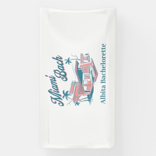 Mami-Junggeselinnen-Abschied Banner (Vertikal)