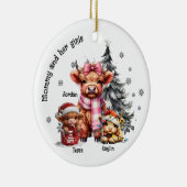 Mami Lieben seine Kinder (Jungs, Mädels) Keramik Ornament (Rechts)