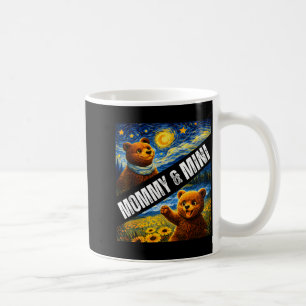 Mami Mini Süßer Bär passend zum Muttertag Sternen Kaffeetasse