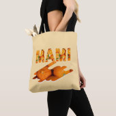 MAMI Orange Typografie Kunst Tasche (Von Nahem)