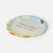 Mami to be Baby Shower Paper Teller (Schrägansicht)