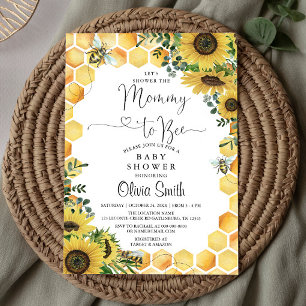 Mami to be Gender Neutral Baby Shower Einladung