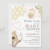 Mami to be Niedlich Bumble Bee Baby Shower Einladung