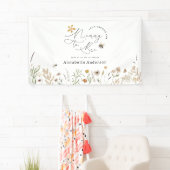 Mami to be Wildblume Babydusche Banner (Insitu)