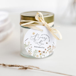 Mami to be Wildblume Babydusche Geschenkanhänger