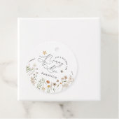 Mami to be Wildblume Babydusche Geschenkanhänger (Beispiel)