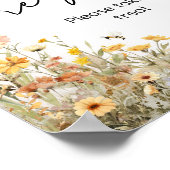 Mami to Bee Wildblume Babies sind süß Poster (Ecke)