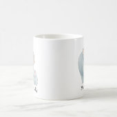 Mami und Baby Elephant - Gewohnte Tasse (Mittel)