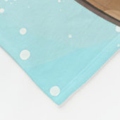 Mami und Baby Giraffe Niedliche Baby Geschenkidee Fleecedecke (Ecke)