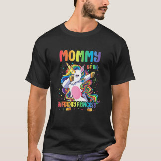 Mami von der Geburtstagsprinzessin Dabbing Unicorn T-Shirt