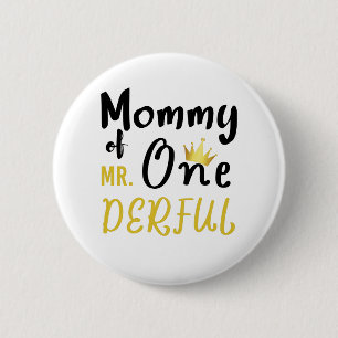 Mami von Mr Onederful 1. One-Derful T-Shirt Button