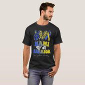 Mami Warrior Down Syndrome Awareness Family T-Shirt (Vorne ganz)