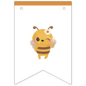 Mami zu Baby-Dusche Party Wimpelkette (Zweite Fahne)