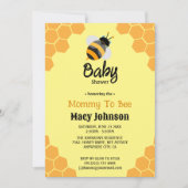 Mami zu einer Baby-Dusche Einladungen (Vorderseite)