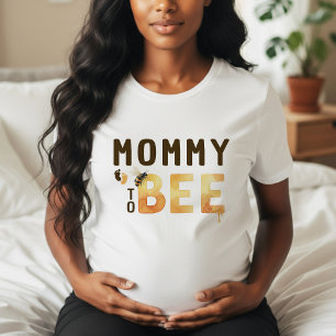 Mami zur Hummel-Honigwabe-Babyparty T-Shirt