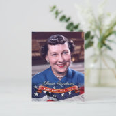 Mamie Eisenhower, First Lady of the U.S. Postkarte (Stehend Vorderseite)