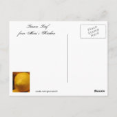 Mamie's Lemon Loaf Postkarte (Rückseite)