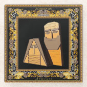 Mamig Babig Glass Untersetzer (Vorderseite)