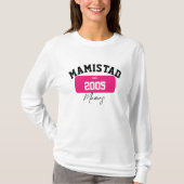 Mamistad Original Long Sleeve T - Shirt (weiß) (Vorderseite)
