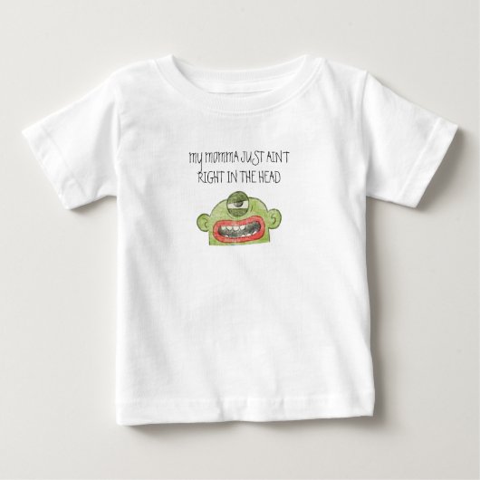 MAMMA 5C IST NICHT RECHTES KLEINKIND-T-SHIRT BABY T-SHIRT (Vorderseite)