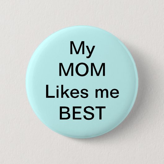 Mamma, Bruder, Schwester Button (Vorderseite)