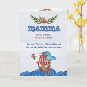 Mamma Definition Card (Schwedische Mama) Karte (Gelbe Blume)
