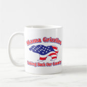 Mamma-Grizzlies Kaffeetasse (Links)