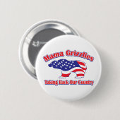 Mamma-Grizzly Button (Vorne & Hinten)