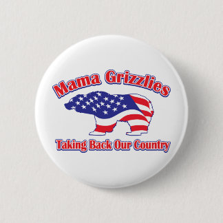 Mamma-Grizzly Button