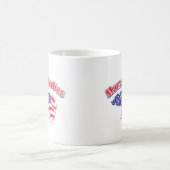 Mamma-Grizzly gestört Kaffeetasse (Mittel)