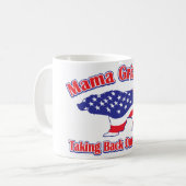 Mamma-Grizzly Kaffeetasse (Vorderseite Links)