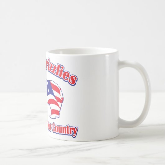 Mamma-Grizzly Kaffeetasse (Rechts)