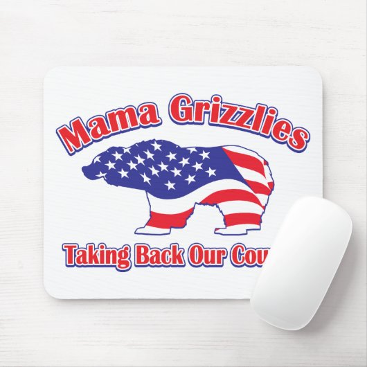 Mamma-Grizzly Mousepad (Mit Mouse)