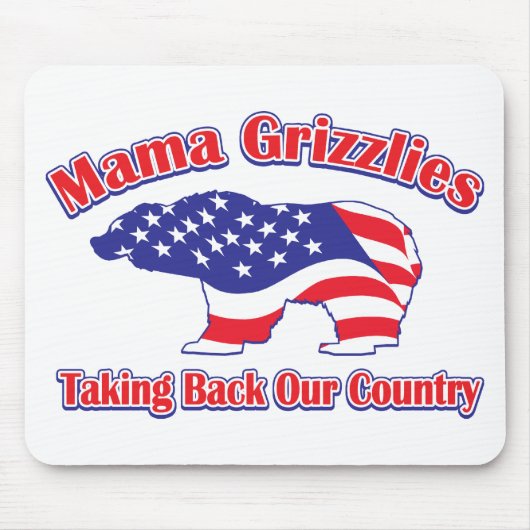 Mamma-Grizzly Mousepad (Vorne)