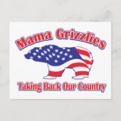 Mamma-Grizzly Postkarte (Vorderseite)