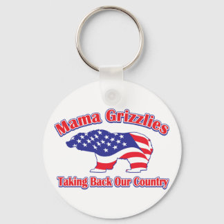 Mamma-Grizzly Schlüsselanhänger