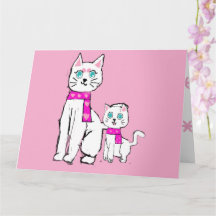 Mamma kitty und Lily Muttertag