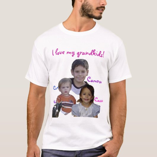 Mamma-Lieben ihre Grandkids T-Shirt (Vorderseite)