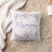 Mamma Lilies - Personalisiertes Muttergeschenk Kissen (Decke)
