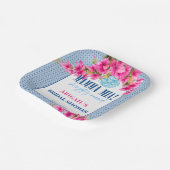 Mamma Mia  Bridal Shower Pappteller (Gewinkelt)