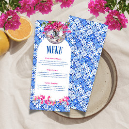 Mamma Mia Dinner Menu Menükarte