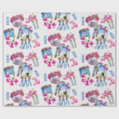 Mamma Mia Disco Ball Mediterranean Gift Geschenkpapier (Flach)