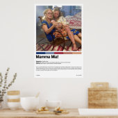 Mamma Mia Film Print Poster (Küche)