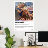 Mamma Mia Film Print Poster (Heimbüro)