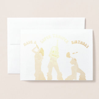 Mamma Mia Geburtstagskarte! Folienkarte