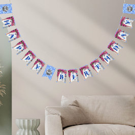 Mamma Mia Griechische Insel Disco Ball Happy Birth Wimpelkette