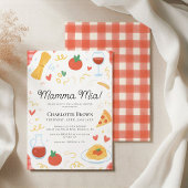 Mamma Mia Italia Brautparty Einladung