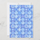 Mamma Mia Italia Tile Diskothek Ball Brautparty Einladung (Rückseite)